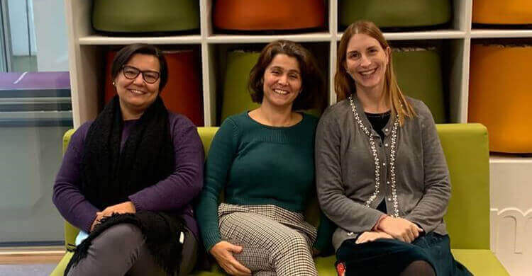 Maria da Lapa Rosado, Patrícia Almeida e Inês Tello Rodrigues